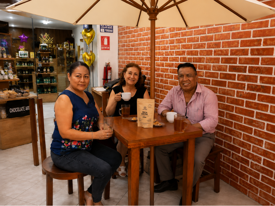 Clientes compartiendo