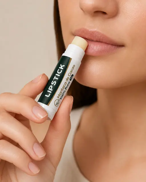 Lip balm application